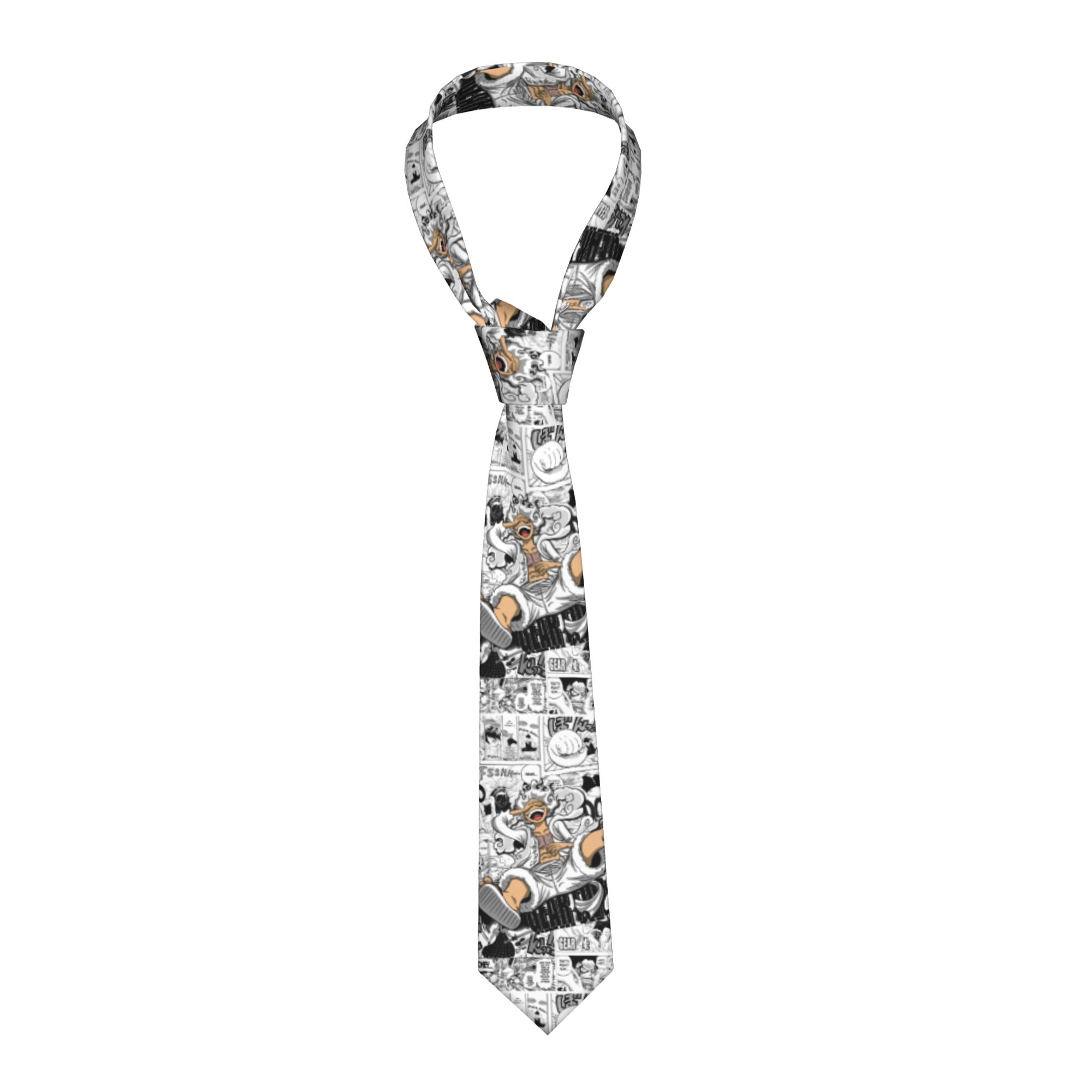 Men'S Accessories Office - Japońskie anime, krawat, unisex, jedwabny, 8