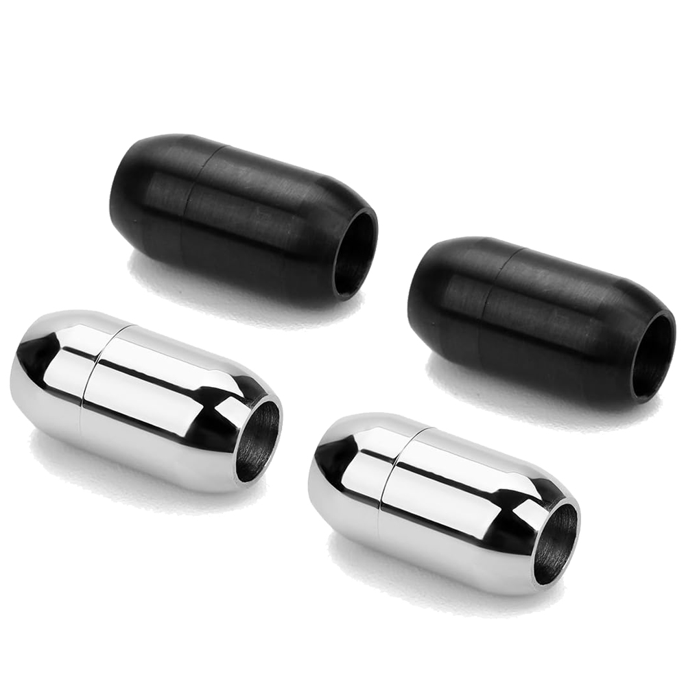 Men Accessories Bracelet - 2 szt. Stal Nierdzewna Magnetyczne Zapięcie