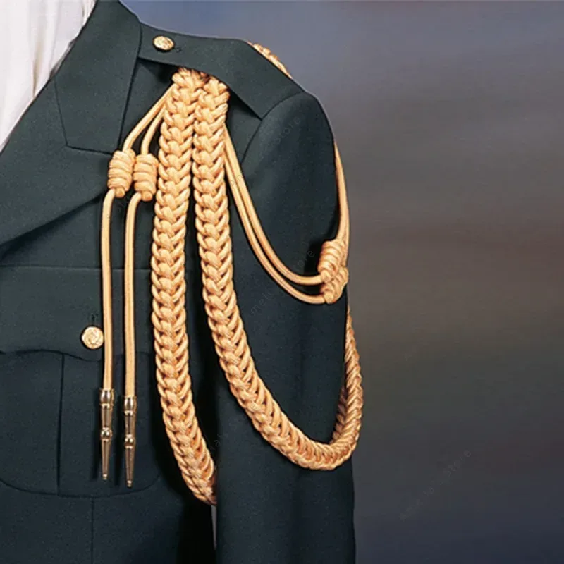 Men Accessories Tips - Armia amerykańska Aiguillette Podwójny warkocz Aiguillette