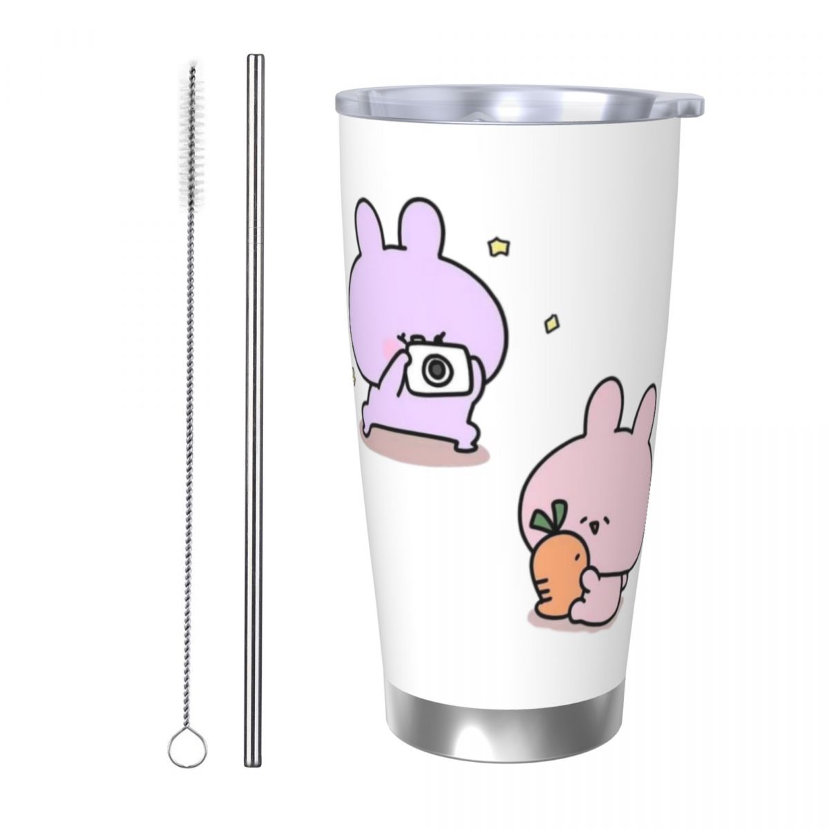Flask Stainless Steel - Asamimichaan Uroczy Asamimi Kubek Termiczny do