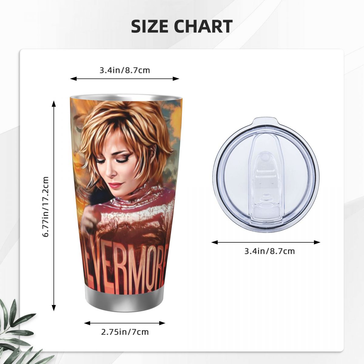 Mylene Farmer Nevermore Kubek  – Flask Stainless Steel recenzja i cena
