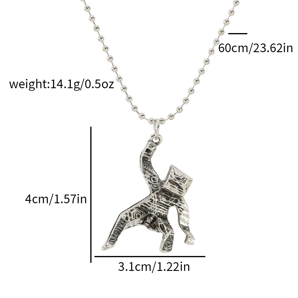 Naszyjnik z zawieszką 3D Xenon – Men Accessories Wrist recenzja i cena