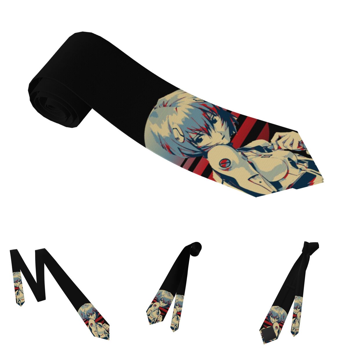 Klasyczne krawaty Rei Ayanami  – Men'S Accessories Office recenzja i cena