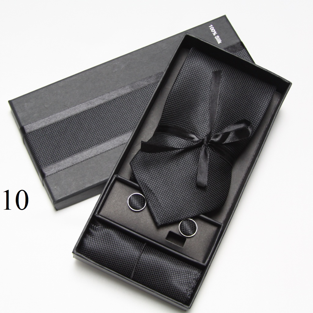 Zestaw krawatów, spinki do man – Men Accessories Combo Set recenzja i cena