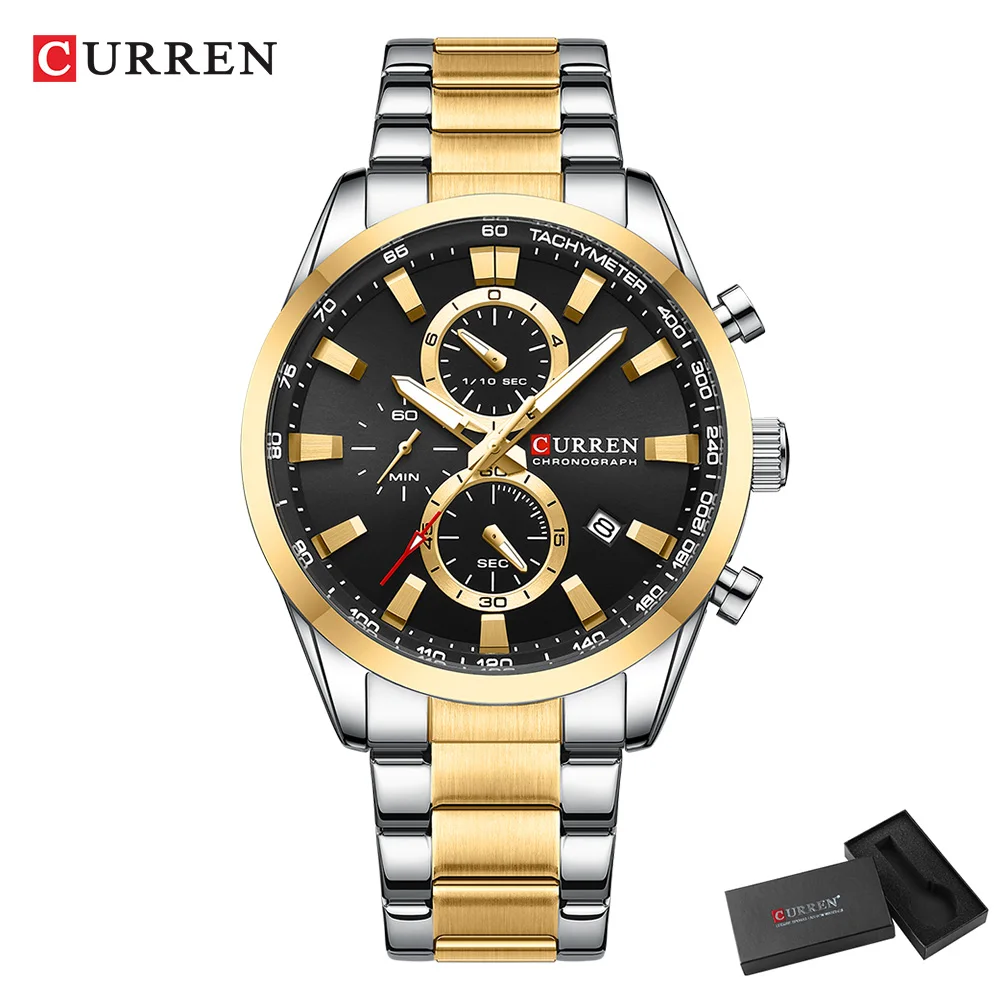 CURREN Casual Quartz Chrono Sp – Men Accessories Bracelet recenzja i cena