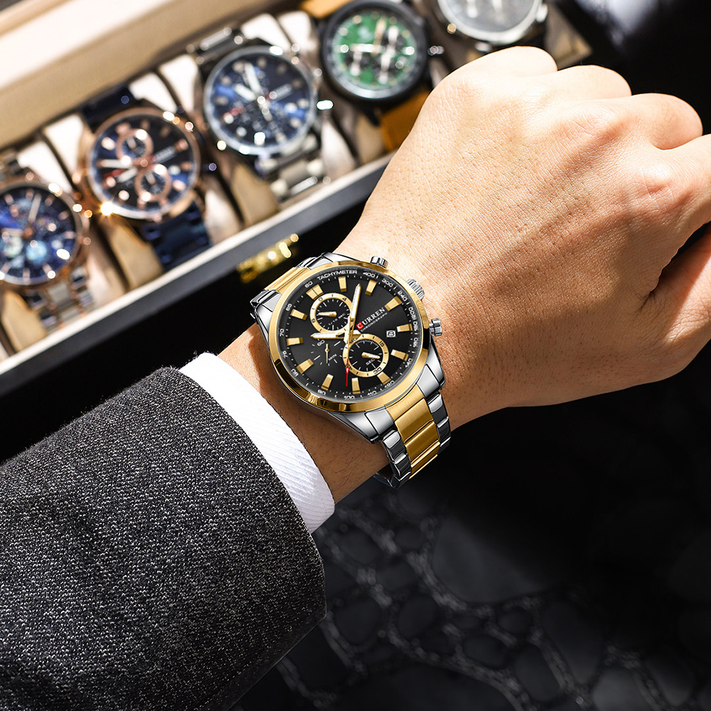 CURREN Casual Quartz Chrono Sp – Men Accessories Bracelet recenzja i cena