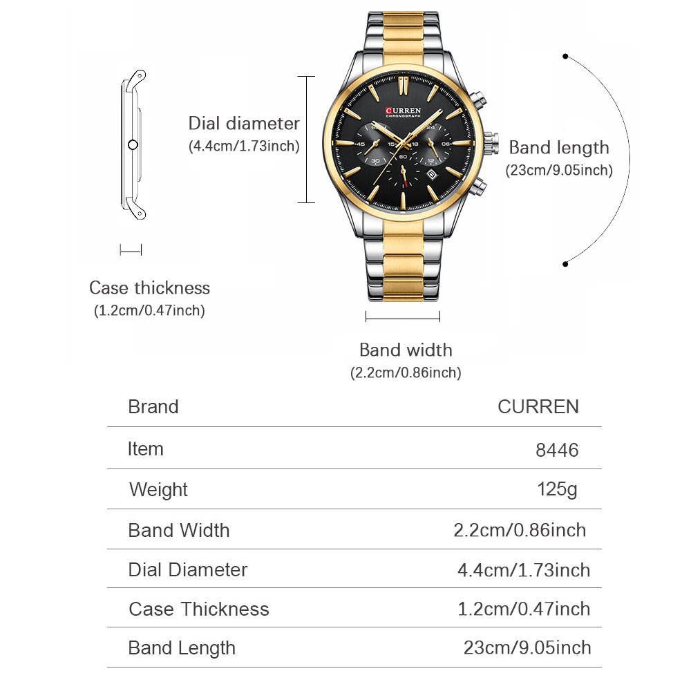CURREN Casual Quartz Chrono Sp – Men Accessories Bracelet recenzja i cena