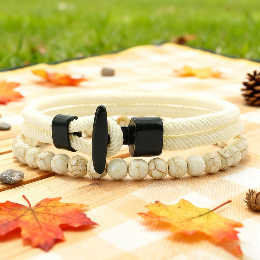 Unikalny Zestaw Bransoletek Mę – Men Accessories Wrist recenzja i cena