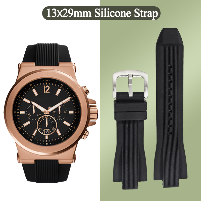 Pasek silikonowy do zegarka 13 – Men Accessories Mk recenzja i cena