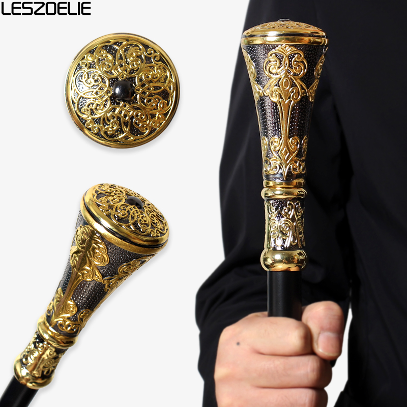 Luksusowa złoto-czarna laska z – Men Accessories Tips recenzja i cena