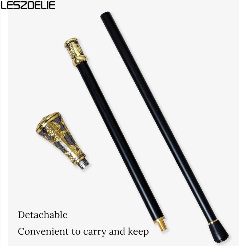 Luksusowa złoto-czarna laska z – Men Accessories Tips recenzja i cena