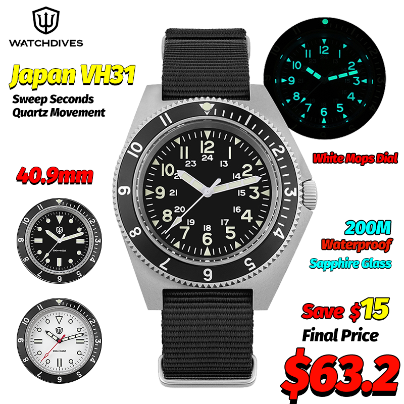 Zegarek kwarcowy Watchdives WD – Men Accessories Bracelet recenzja i cena