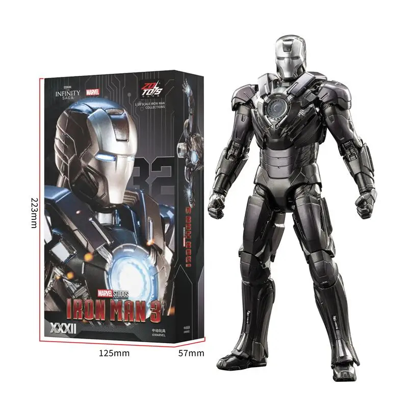ZD Toys Avengers Iron Man 1/10 – Men Accessories Mk recenzja i cena