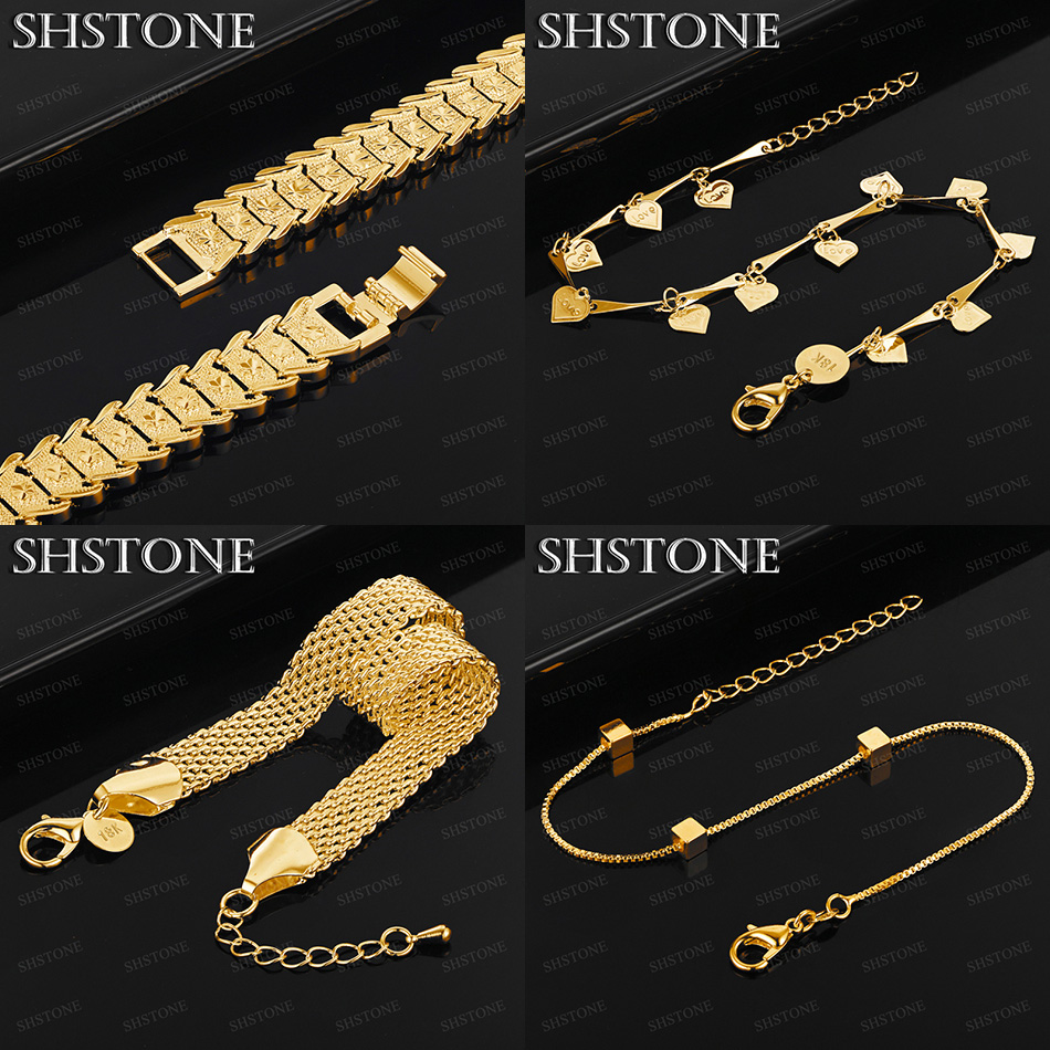 Gorący pozłacany 18-karatowym  – Men Accessories Chain And Bracelet recenzja i cena