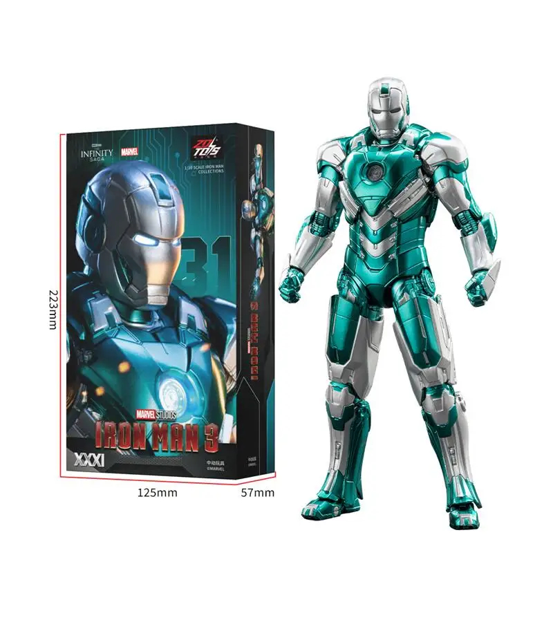 ZD Toys Avengers Iron Man 1/10 – Men Accessories Mk recenzja i cena